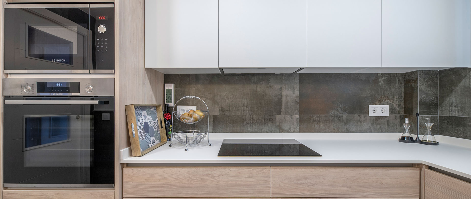 Diseño de interior para cocina en Avenida Canal, realizado por Dromstudio