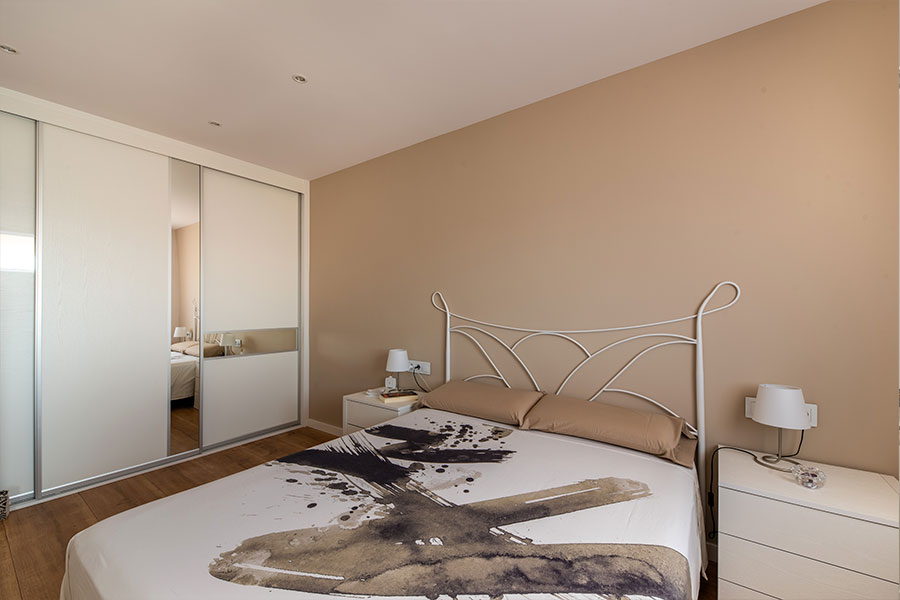 Diseño de interior para dormitorio en Avenida Canal, realizado por Dromstudio