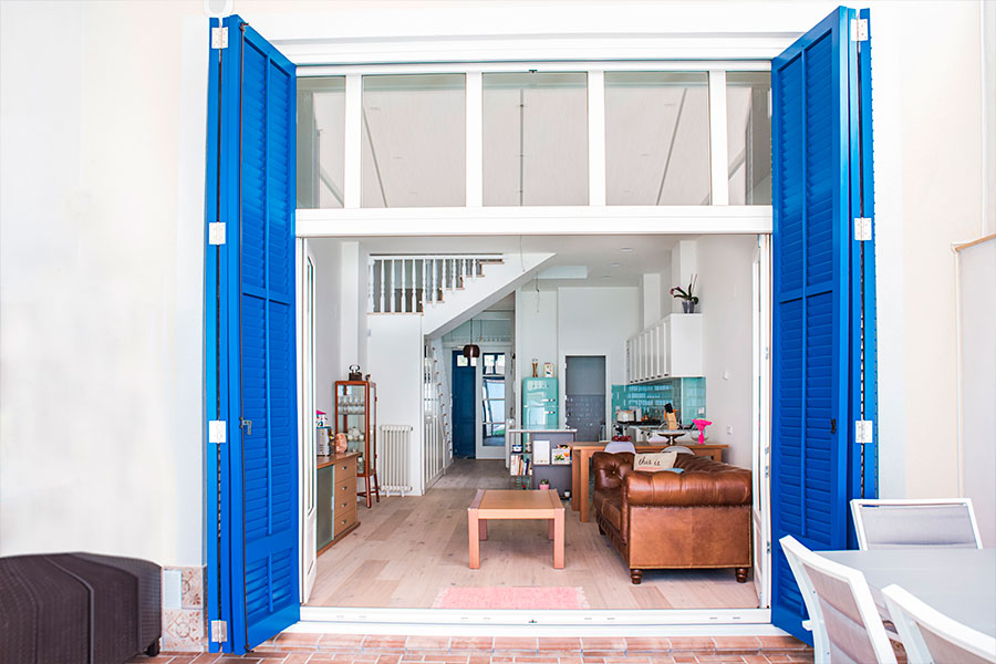 Ejecución de obra realizada por Dromstudio, salón cocina en St. Joaquin